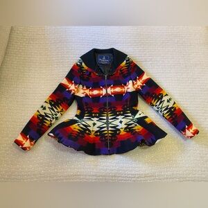 Pendleton Women's Vibrant Geometric Blazer